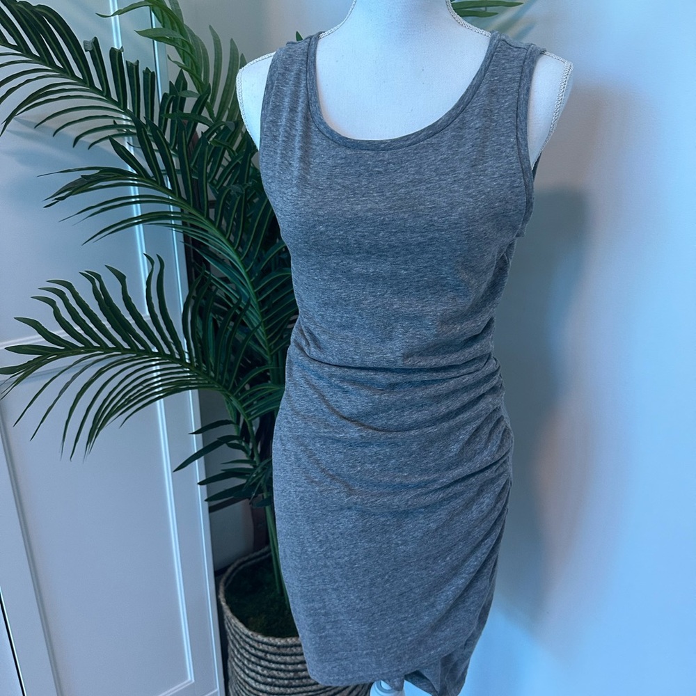 Leith Gray Sleeveless Dress